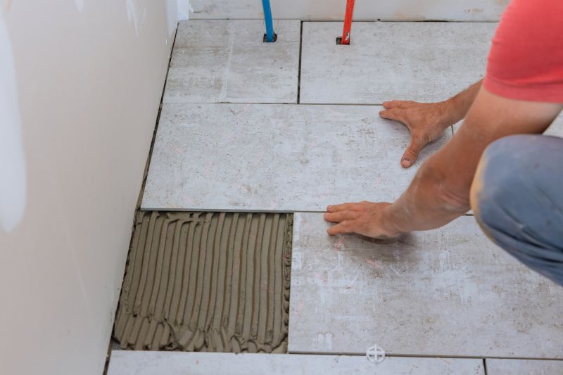 Tile Installation Process